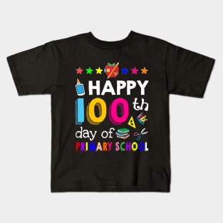 Happy 100 Days Of primary school Awesome T shirt F Kids T-Shirt